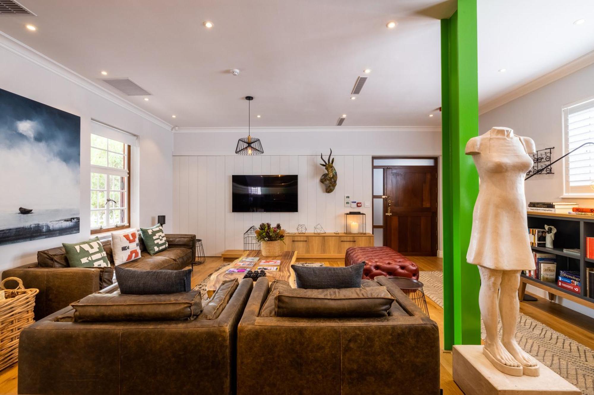 Luxury Apartments - Rozenhof Villa Stellenbosch Bagian luar foto